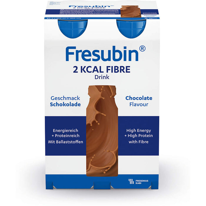 Fresubin 2 kcal Fibre Drink Schokolade Trinknahrung, 800 ml Solution