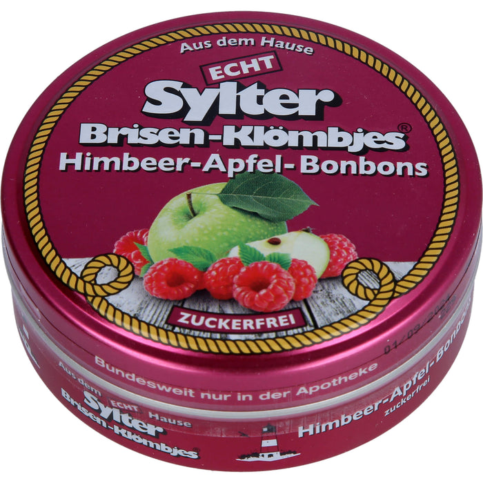 Echt Sylter Himbeer Apfel Bonbons zuckerfrei, 70 g Candies
