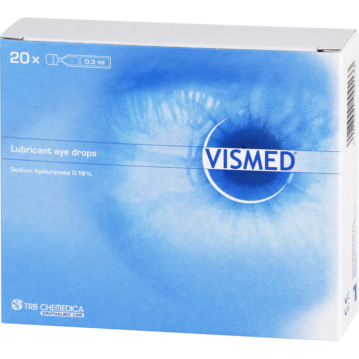 VISMED Augentropfen Einzeldosisbehälter, 20 pc Pipettes à dose unique