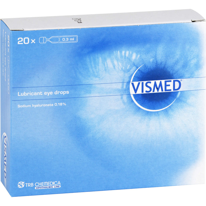 VISMED Augentropfen Einzeldosisbehälter, 20 pc Pipettes à dose unique