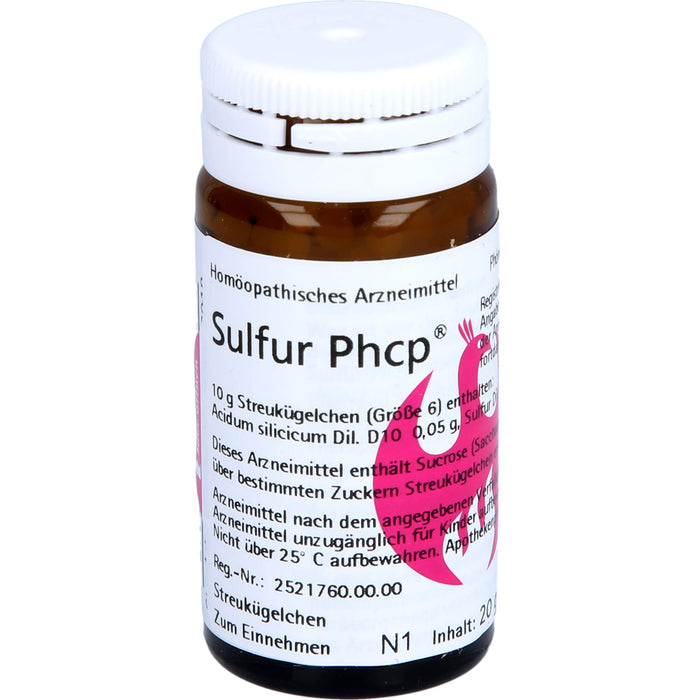 Sulfur Phcp Glob., 20 g Globules