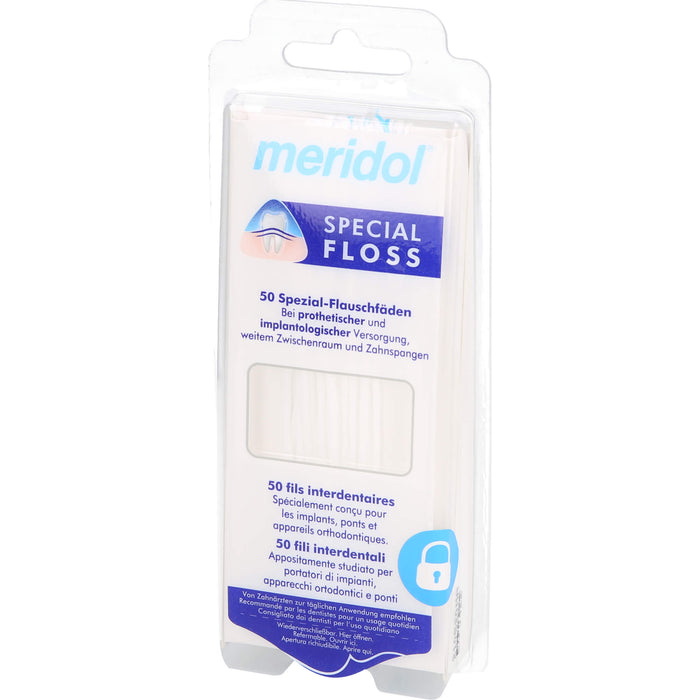 meridol special-floss Spezial-Flauschfäden, 1 pc Fil dentaire