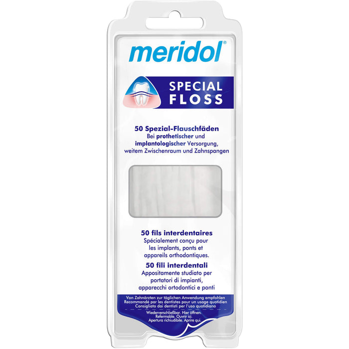 meridol special-floss Spezial-Flauschfäden, 1 pc Fil dentaire
