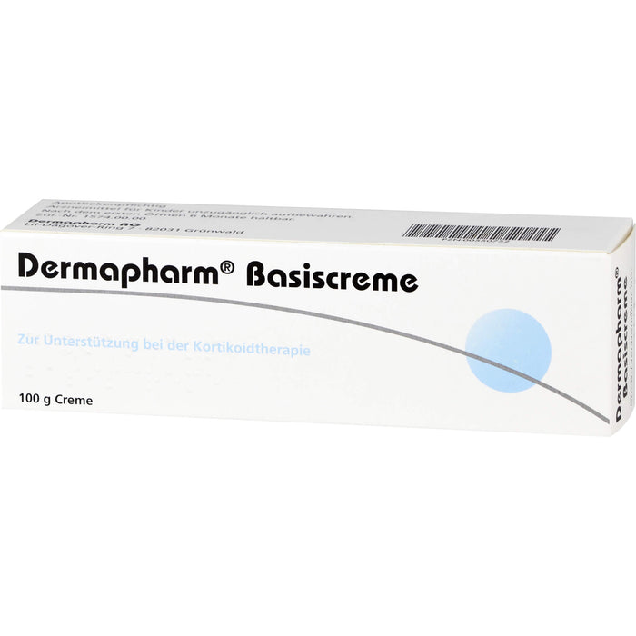 Dermapharm Basiscreme zur Unterstützung bei der Kortikoidtherapie, 100 g Cream