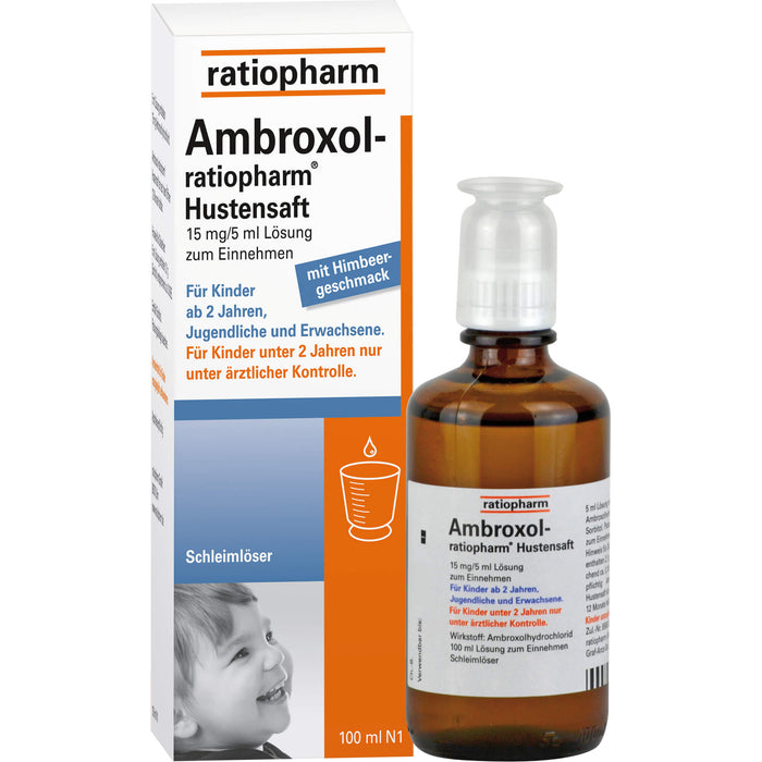 Ambroxol-ratiopharm Hustensaft, 100 ml Solution