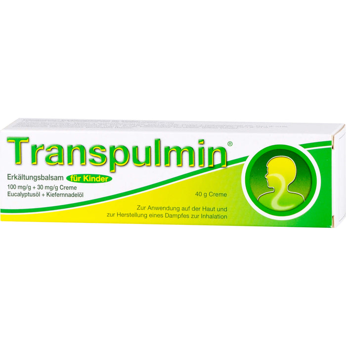 Transpulmin Erkältungsbalsam für Kinder, 40 g Crème