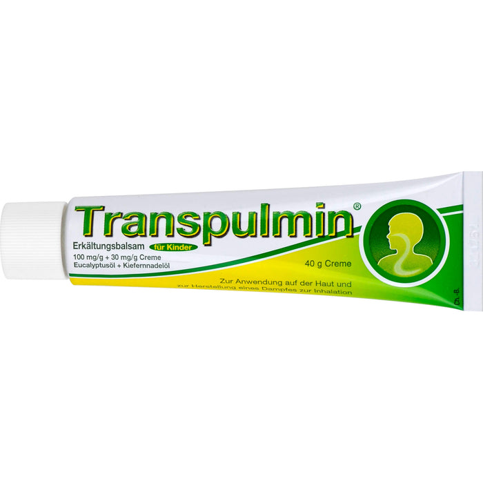 Transpulmin Erkältungsbalsam für Kinder, 40 g Crème
