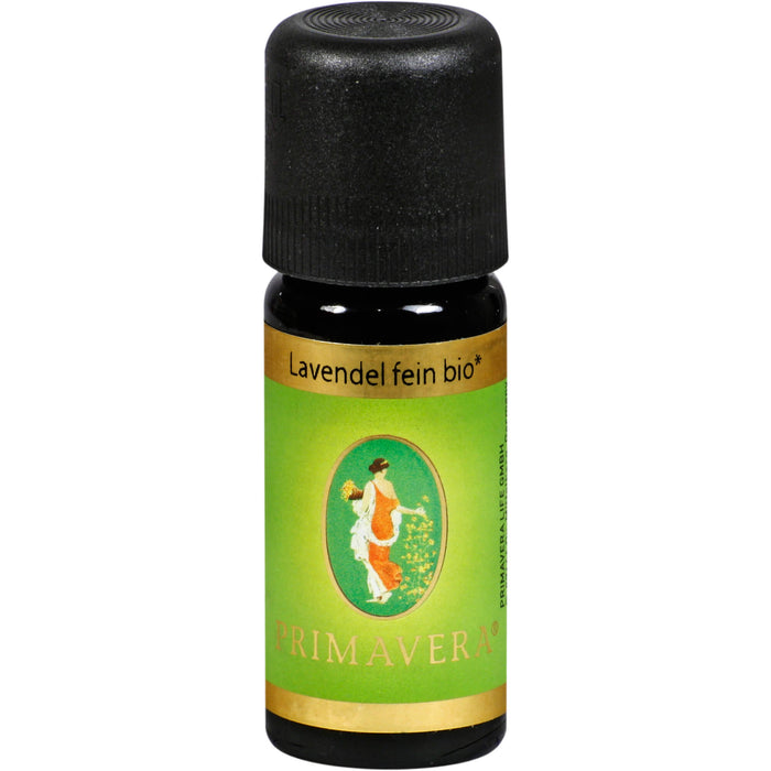 PRIMAVERA Lavendel fein bio 100 % naturreines ätherisches Öl, 10 ml Huile éthérique