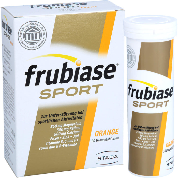 frubiase Sport Orange Brausetabletten, 20 pcs. Tablets