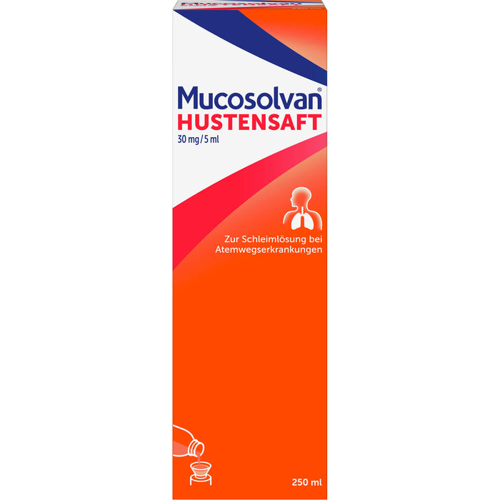 Mucosolvan Hustensaft, 250 ml Solution