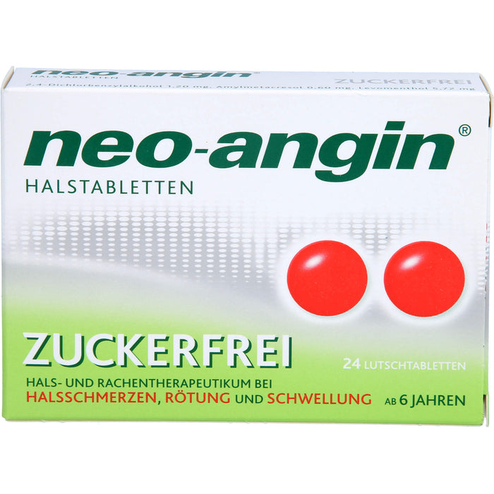 neo-angin Halstabletten zuckerfrei Original KLOSTERFRAU, 24 pc Tablettes