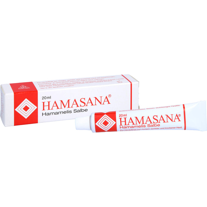 Hamasana Hamamelis Salbe, 20 g Ointment