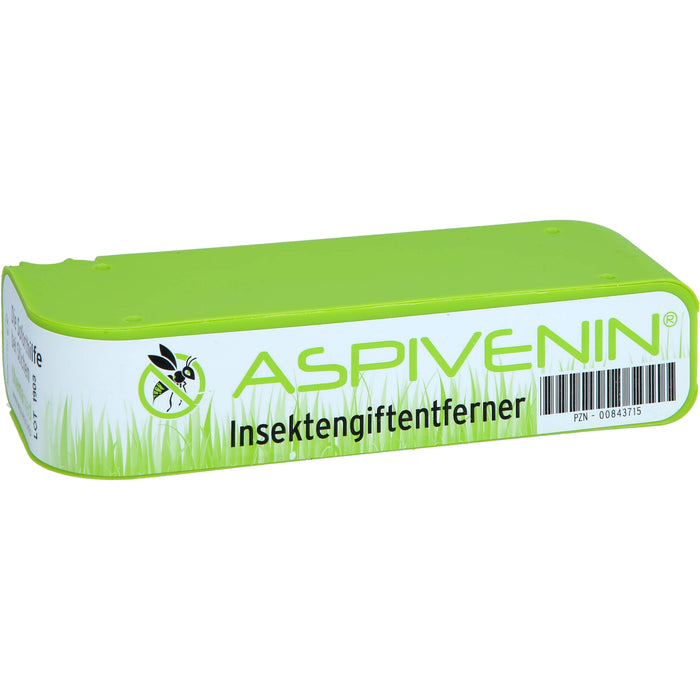Aspivenin Insektengiftentferner - Unterdruck-Minipumpe zur Soforthilfe bei Insektenstichen, 1 pcs. Pump