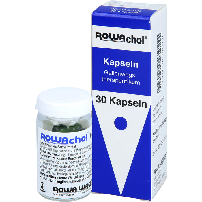 ROWAchol Kapseln Gallenwegstherapeutikum, 30 pc Capsules