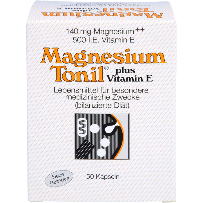 Magnesium Tonil plus Vitamin E Kapseln, 50 pc Capsules