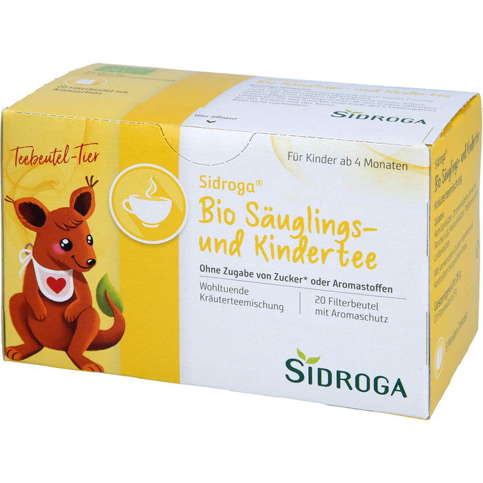 Sidroga Bio Säuglings-und Kindertee, 20 pcs. Filter bag