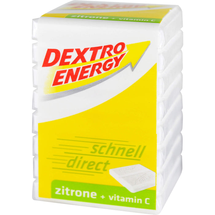 Dextro Energy Zitrone + Vitamin C Würfel, 1 pcs. Tablets