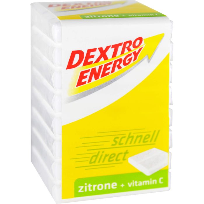 Dextro Energy Zitrone + Vitamin C Würfel, 1 pcs. Tablets