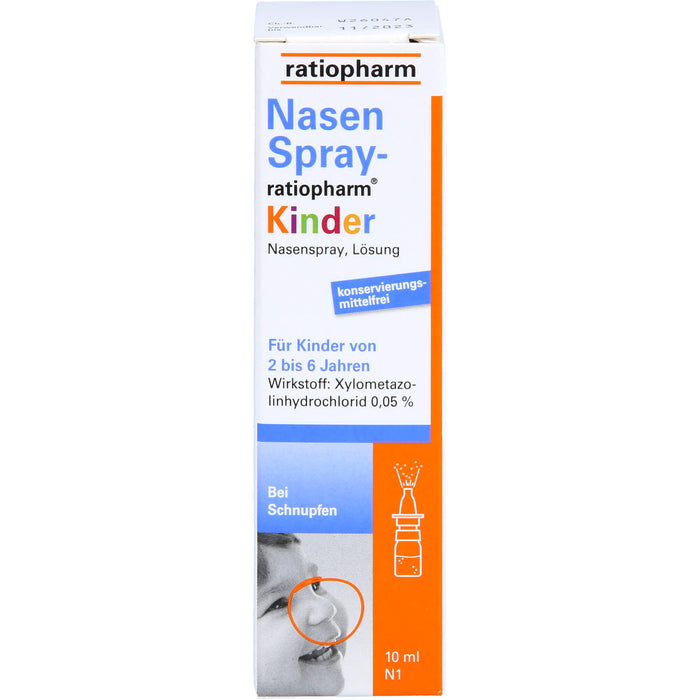 NasenSpray-ratiopharm Kinder, 10 ml Solution