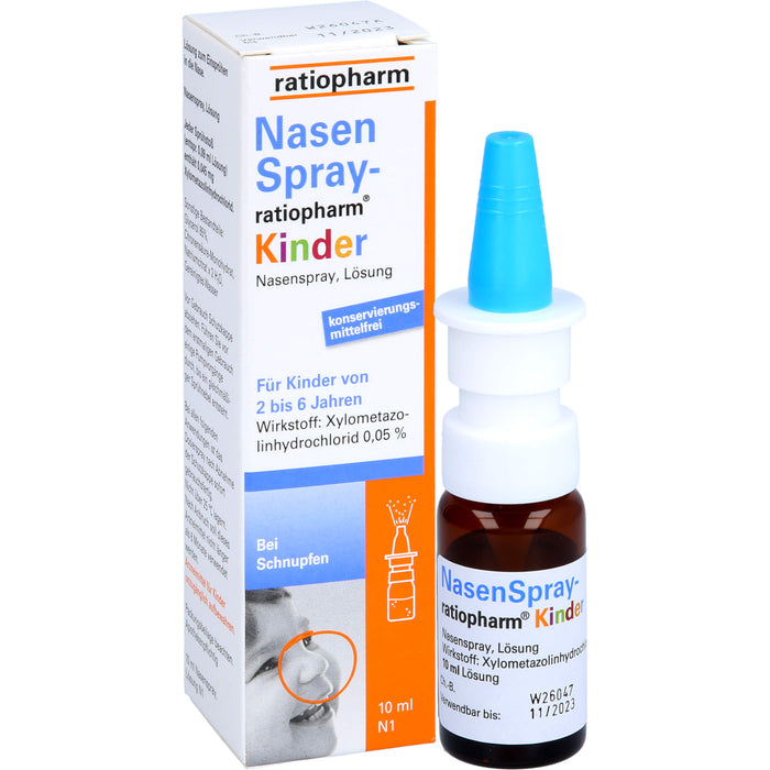 NasenSpray-ratiopharm Kinder, 10 ml Solution