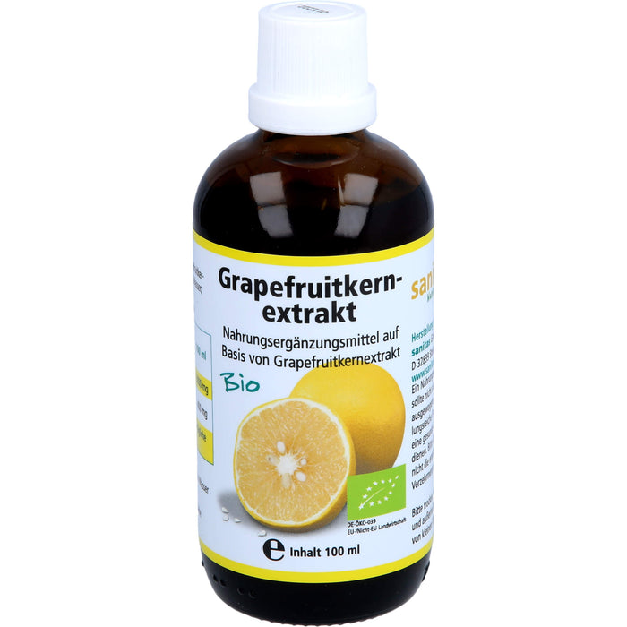 Sanitas Grapefruitkernextrakt-Bio Lösung, 100 ml Solution