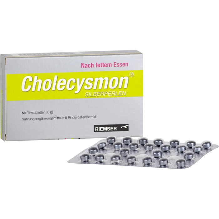 Cholecysmon Silberperlen, 50 pc Tablettes