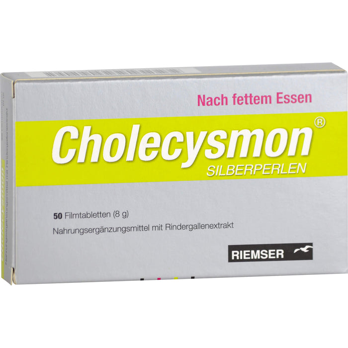 Cholecysmon Silberperlen, 50 pcs. Tablets