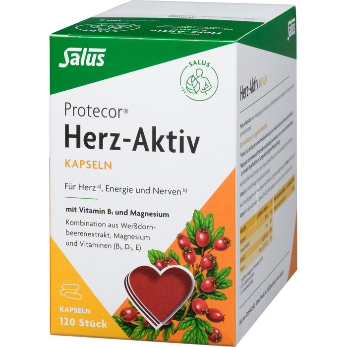 Salus Protecor Herz-Aktiv Kapseln, 120 pcs. Capsules