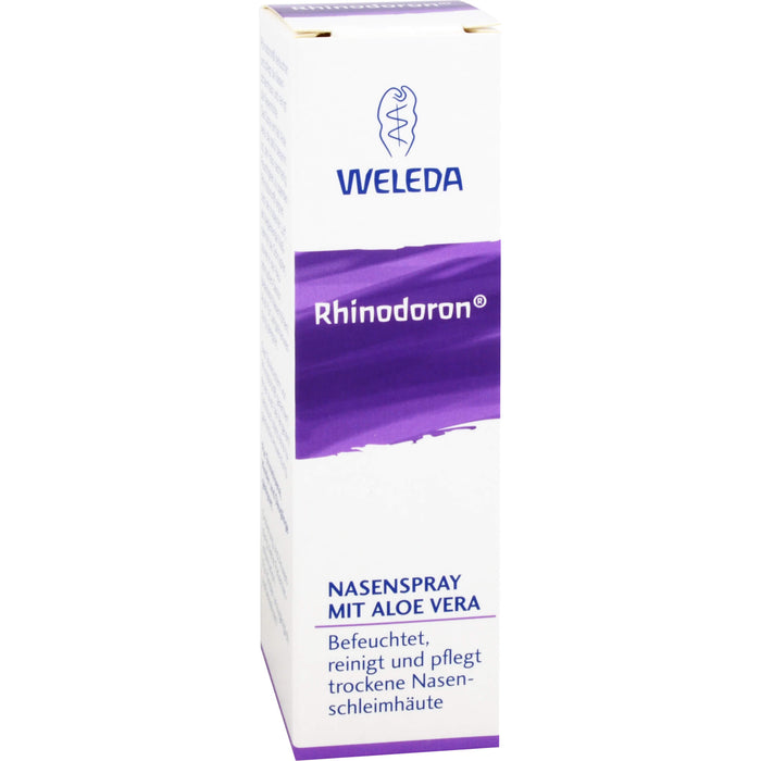 WELEDA Rhinodoron Nasenspray mit Aloe Vera, 20 ml Solution