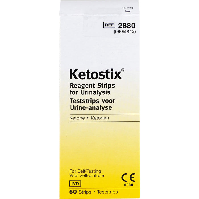 Ketostix Keton-Teststreifen zur Harnanalyse, 50 pcs. Test strips