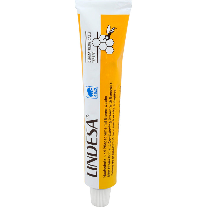 LINDESA Hautschutz- und Pflegecreme mit Bienenwachs, 50 ml Cream