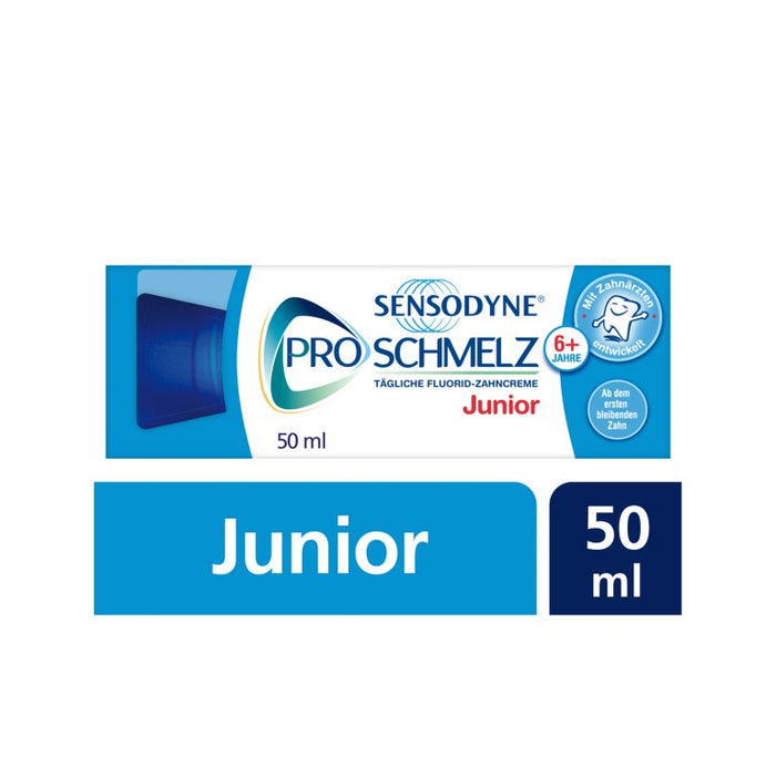 SENSODYNE Pro Schmelz Junior Fluorid-Zahncreme, 50 ml Toothpaste