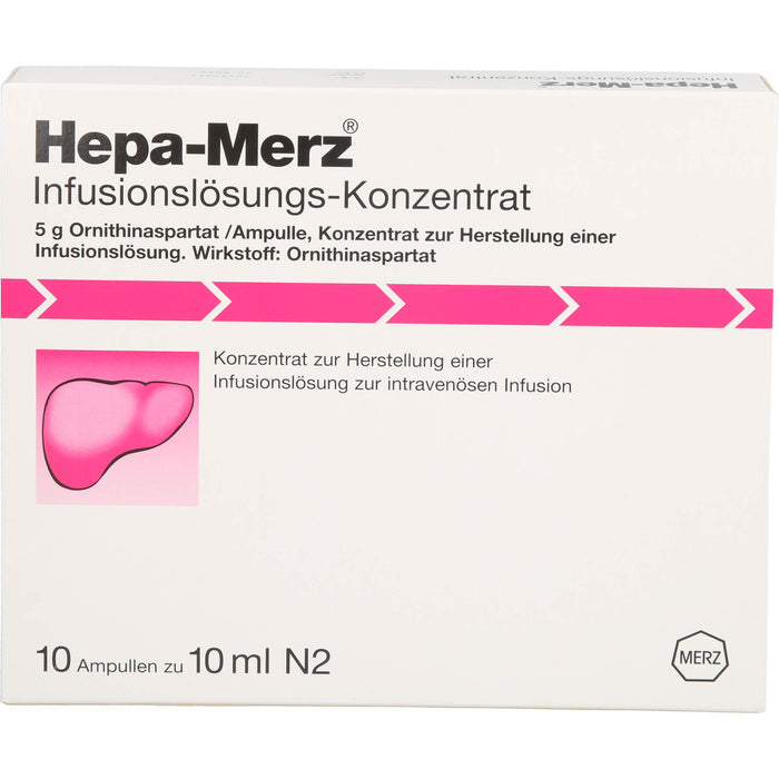 Hepa-Merz Infusionslösungs-Konzentrat, 100 ml Solution