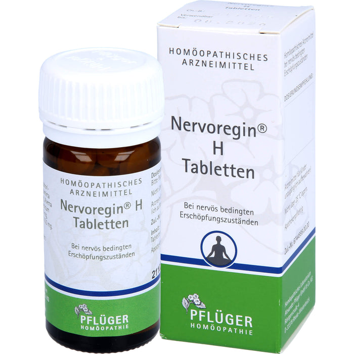 Nervoregin H Tabletten bei nervös bedingten Erschöpfungszuständen, 100 pcs. Tablets