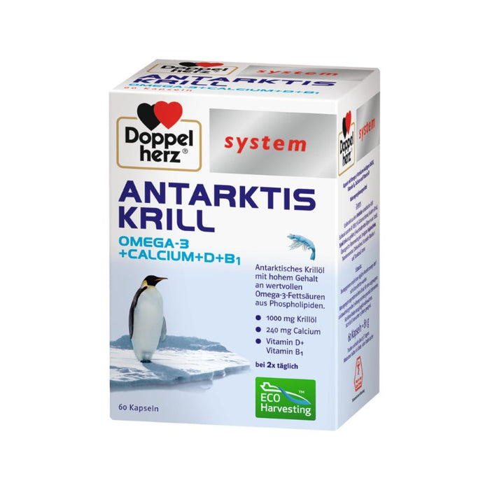 Doppelherz System Antarktis Krill Kapseln, 60 pcs. Capsules