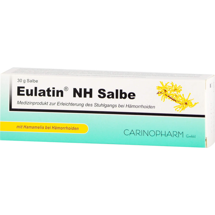 Eulatin NH Salbe zur Erleichterung des Stuhlgangs bei Hämorrhoiden, 30 g Salbe