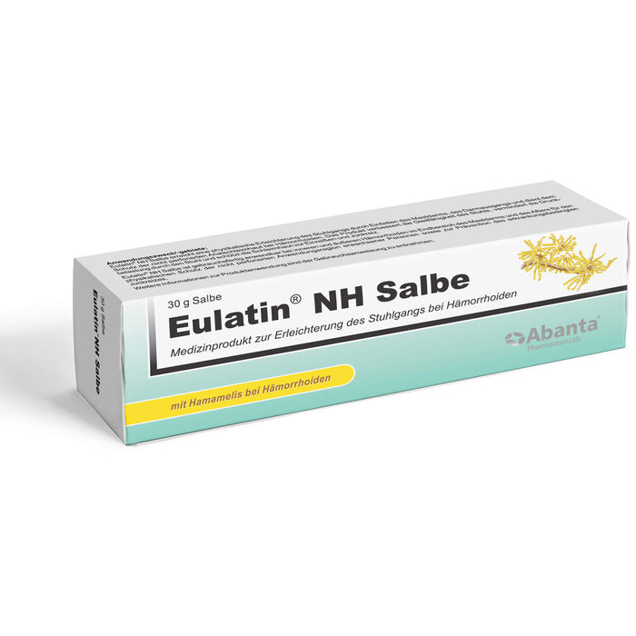 Eulatin NH Salbe zur Erleichterung des Stuhlgangs bei Hämorrhoiden, 30 g Salbe