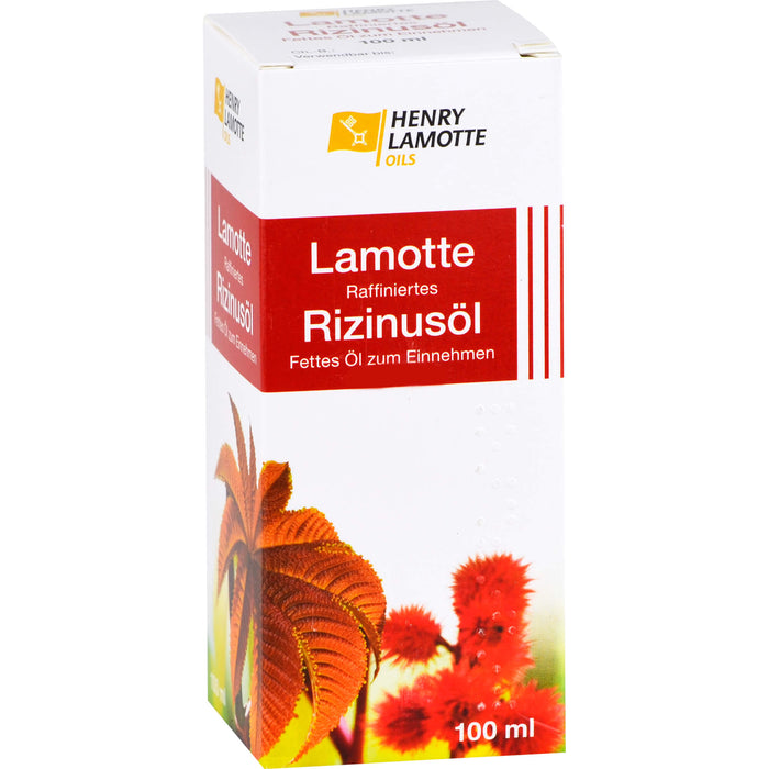 HENRY LAMOTTE Raffiniertes Rizinusöl zum Einnehmen, 100 ml Huile