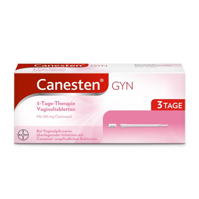 Canesten Gyn 3 Tage Vaginaltabletten, 3 pcs. Tablets