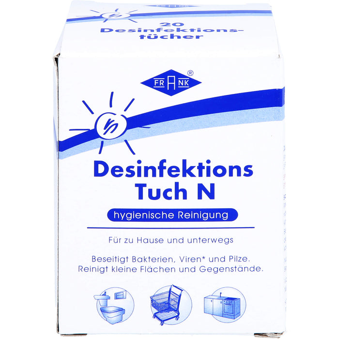 FRANK Desinfektions-Tuch N, 20 pc Tissus