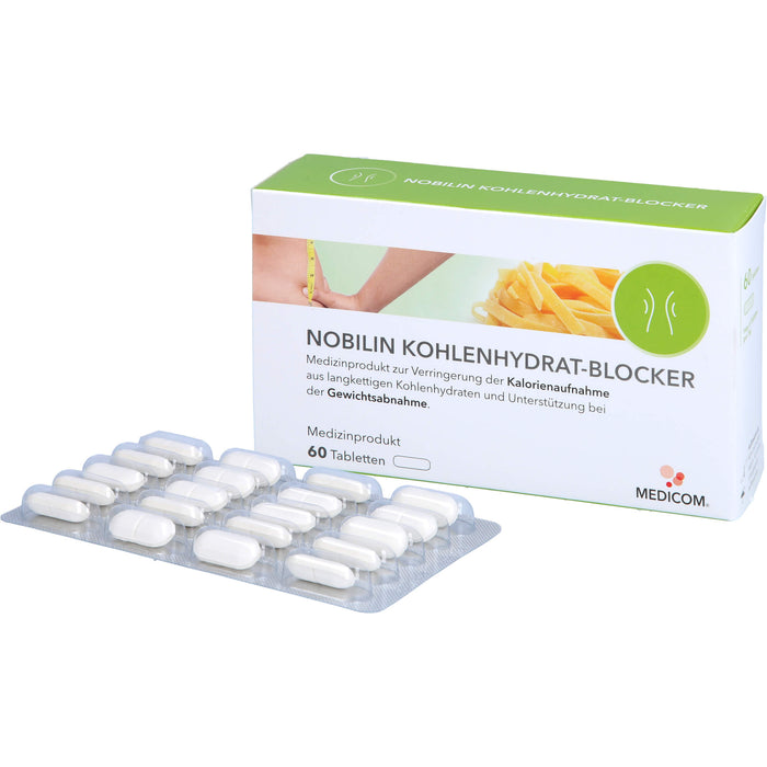 PhaSeo NOBILIN Kohlenhydrat-Blocker Tabletten, 60 St. Tabletten