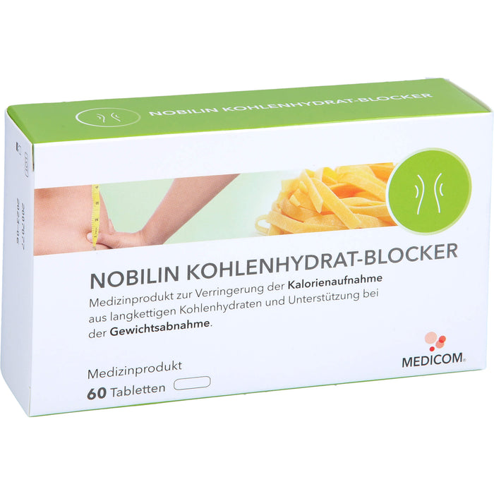 PhaSeo NOBILIN Kohlenhydrat-Blocker Tabletten, 60 pcs. Tablets