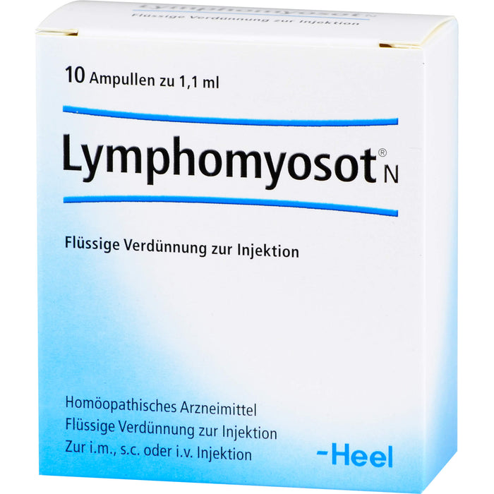Lymphomyosot N Ampullen Heel, 10 pc Ampoules