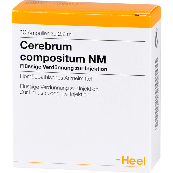 Heel Cerebrum Compositum NM Ampullen, 10 pcs. Ampoules