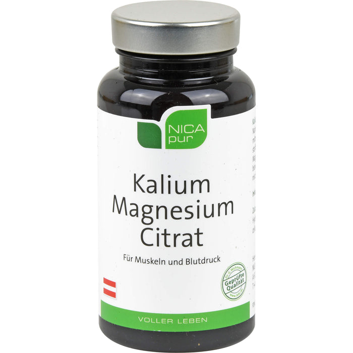 NICApur Kalium Magnesium Citrat Kapseln, 60 St. Kapseln
