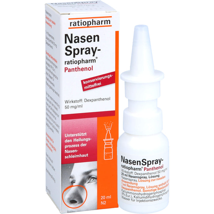 NasenSpray-ratiopharm Panthenol, 20 ml Solution