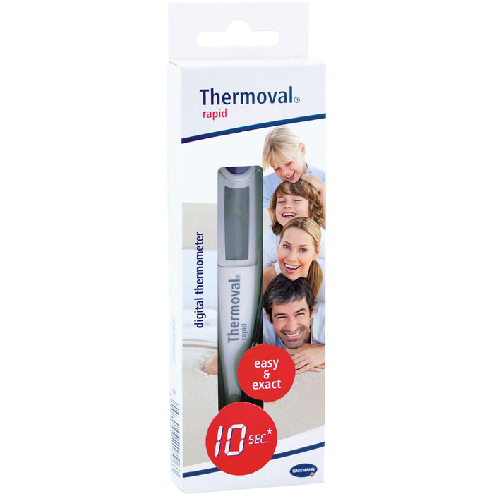 Thermoval rapid Digitales Fieberthermometer, 1 pcs. clinical thermometer