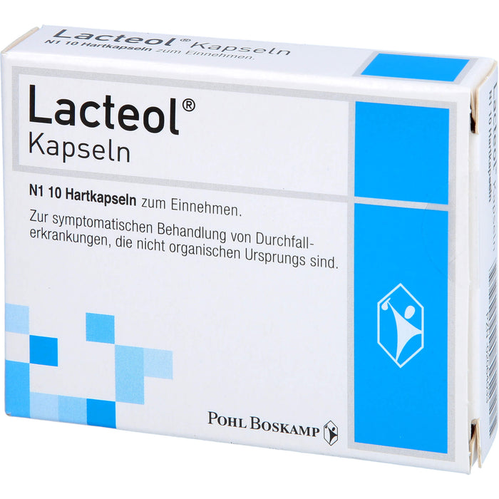 Lacteol 340 mg Hartkapseln bei Durchfall, 10 pcs. Capsules