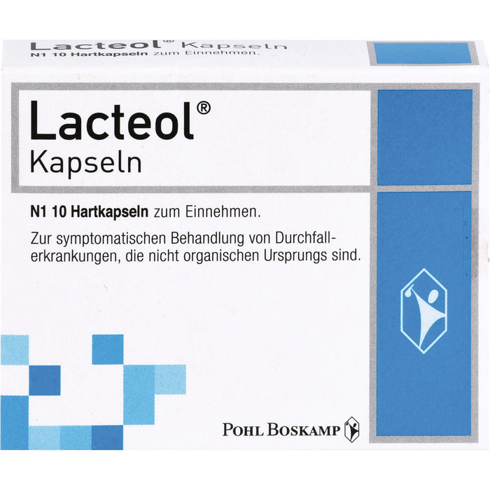 Lacteol 340 mg Hartkapseln bei Durchfall, 10 pcs. Capsules