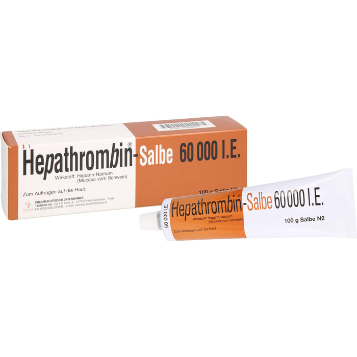 Teofarma Hepathrombin-Salbe 60 000 I.E., 100 g Onguent